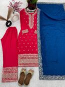 Top-Bottom And Dupatta Set Fully Stitched Ready To Wear