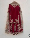 SUIT WITH FULL FLAIR WORK GHARARA