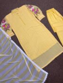 FANCY  KURTI - BOTTOM WITH FANCY DUPATTA