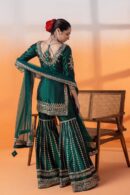 Trending Party Wear Gharara Top With Fancy Dupatta