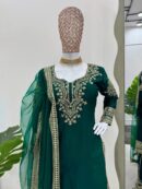 Trending Party Wear Gharara Top With Fancy Dupatta