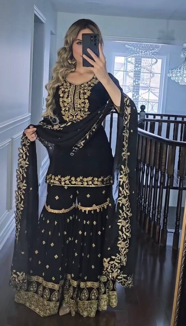 TOP SHARARA AND DUPATTA