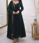 GOWN PANT WITH DUPATTA SET