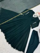 GOWN PANT WITH DUPATTA SET