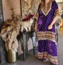 FANCY KAFTAN WITH BOTTOM READY TO WEAR