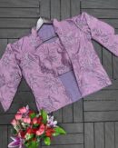 Pre pleated ready to wear saree with full koti
