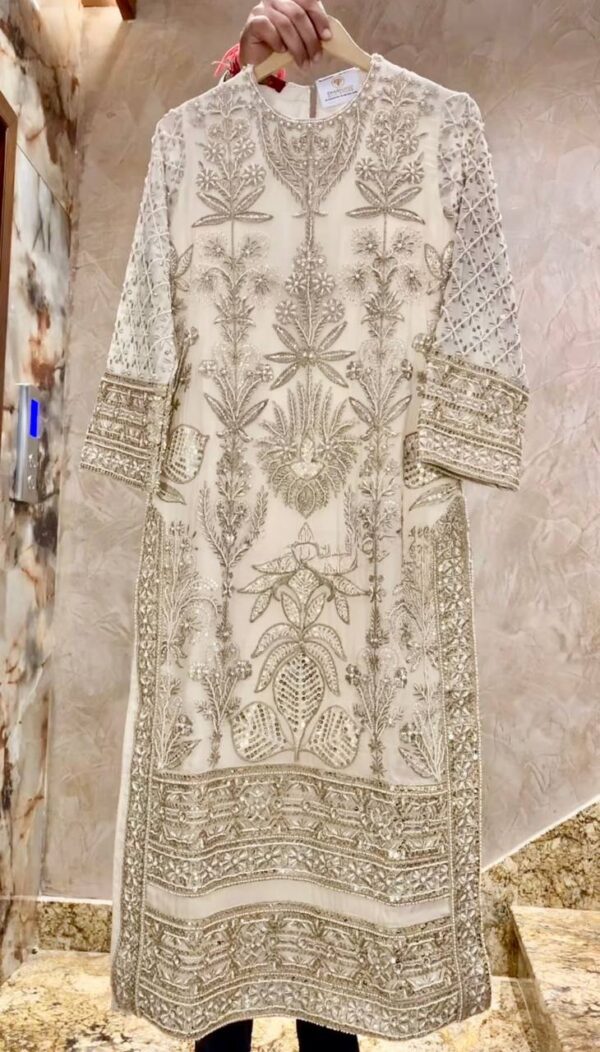 TOP  AND PLAZO WITH DUPATTA - Image 2