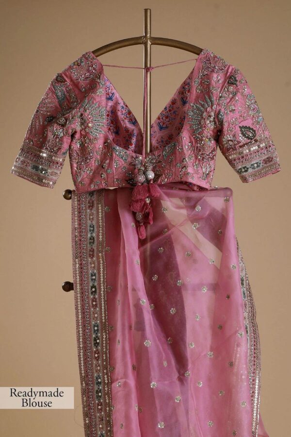 Beautiful Designer Saree - Image 4