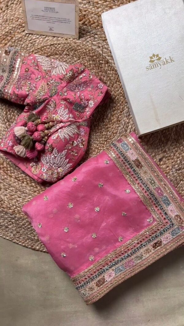 Beautiful Designer Saree - Image 3