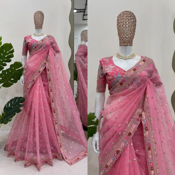 Beautiful Designer Saree - Image 2