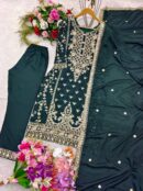 Top-Plazzo and Dupatta Set Fully Stitched Ready To Wear