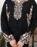 Pakistani Eid Collection Top-Bottom And Dupatta Set Fully Stitched Ready To Wear