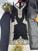 Pakistani Eid Collection Top-Bottom And Dupatta Set Fully Stitched Ready To Wear