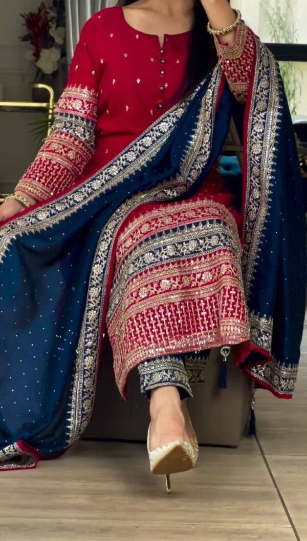 Top Bottom With Dupatta - Image 2