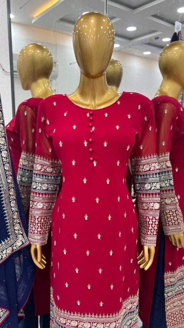Top Bottom With Dupatta - Image 4