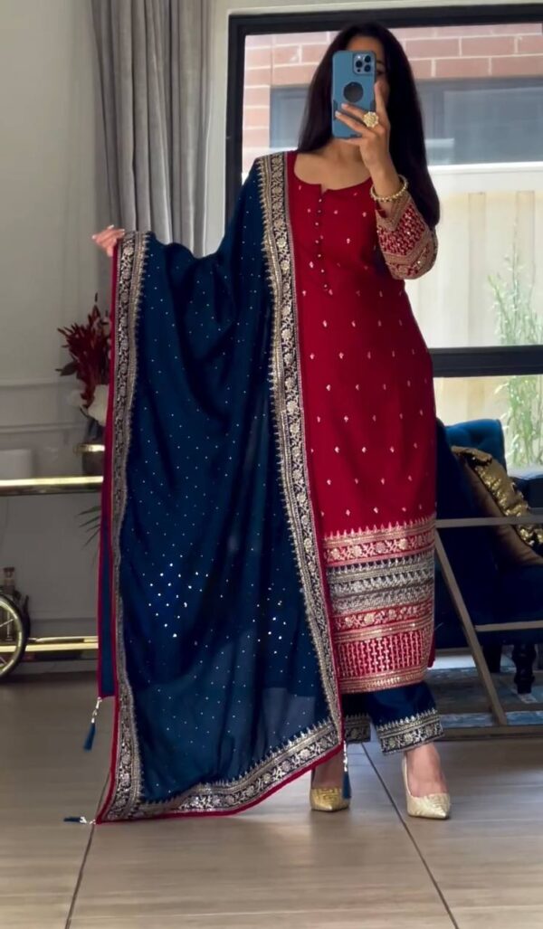 Top Bottom With Dupatta