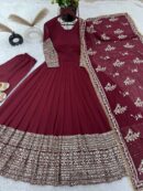 Gown With Fully Stiched and Dupatta Ready to Wear Collection
