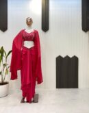 THREE PIECE WESTERN OUTFIT FOR TRENDY WEDDING SEASON