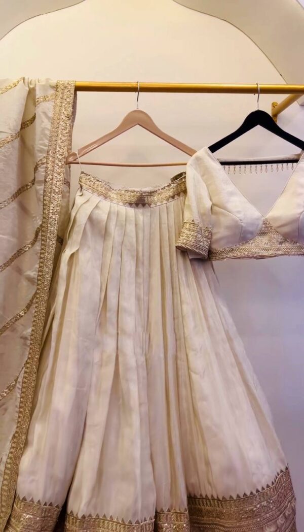 Wedding Collection Lehenga Choli With Dupatta Set - Image 3