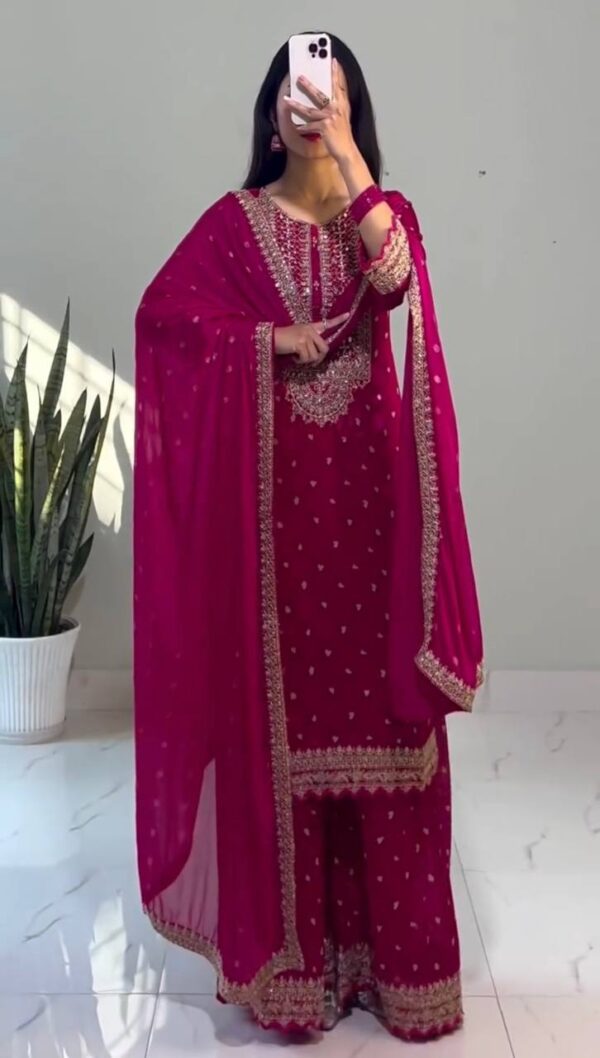Fancy Top-Dupatta and Fully Stitched Sharara