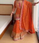SHARARA TOP WITH FANCY DUPATTA SET