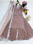 Top Pallazo & Dupatta Set Ready to Wear