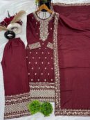 Top-Bottom And Dupatta Set Fully Stitched Ready To Wear