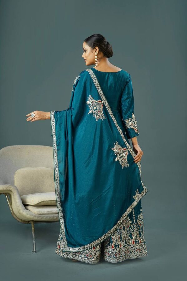 Top-Bottom And Dupatta Set Fully Stitched Ready To Wear - Image 2