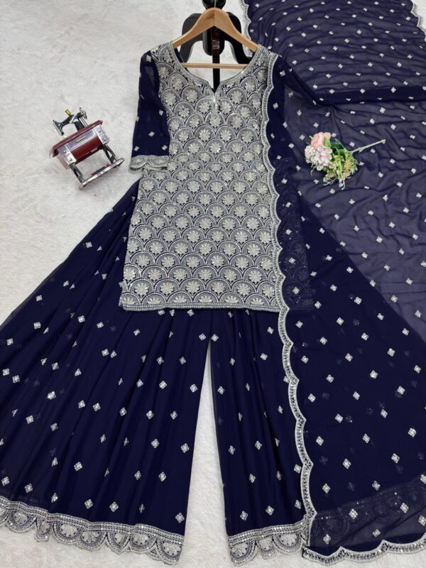 TOP PLAZZO WITH DUPATTA READY TO WEAR - Image 4