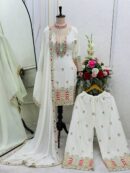 Top-Palzzo with Dupatta Set Fully Stitched Ready To Wear