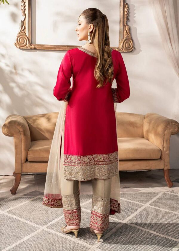 Top-Bottom And Dupatta Set Fully Stitched Ready To Wear - Image 3