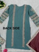 NEW DESIGNER  HEAVY HAND WORK PAKISTANI SUIT SET