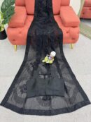 Saree and blouse on Mono Benglori Silk Febric with Thred & Sequnce work