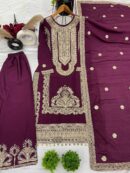Top-Bottom And Dupatta Set Fully Stitched Ready To Wear