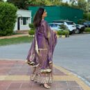 Ready to wear short Top Palzzo and Dupatta