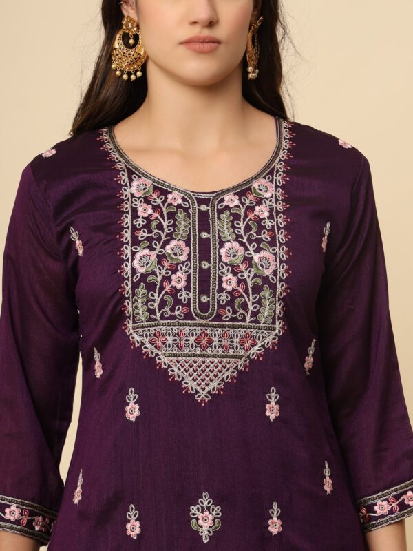 Ready to wear Kurti pant with dupatta - Image 2