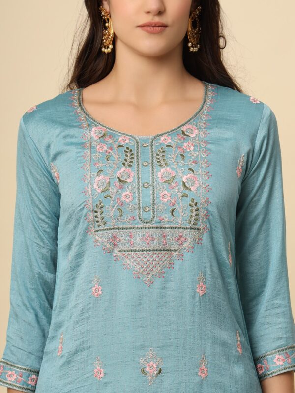 Ready to wear Kurti pant with dupatta - Image 6