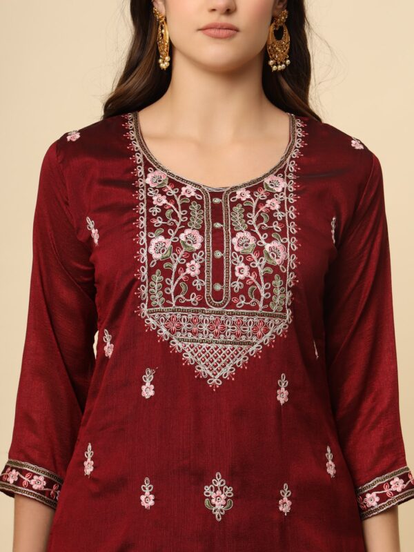 Ready to wear Kurti pant with dupatta - Image 9