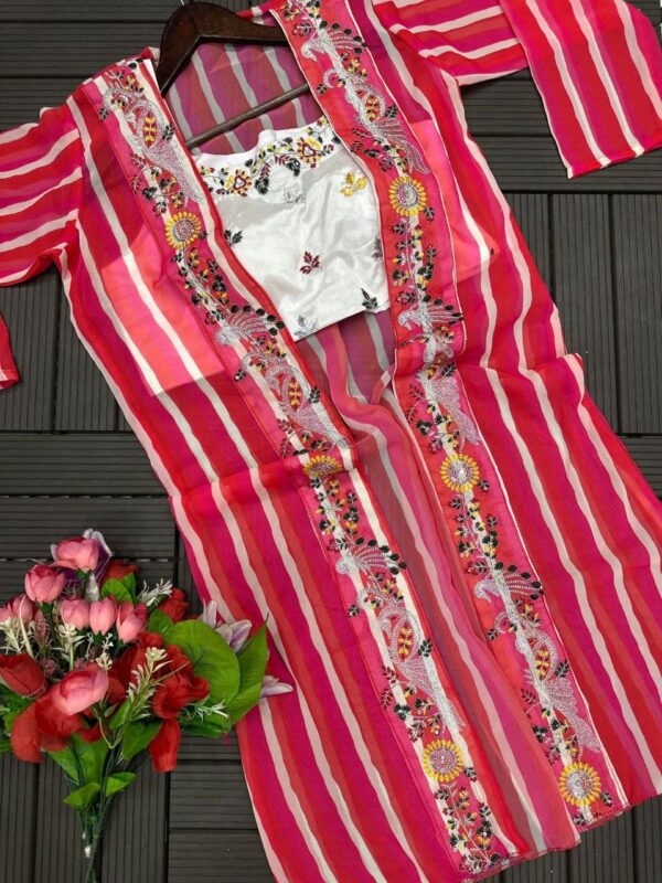 New Super Trending Party Wear Shrug And Plazzo - Image 2