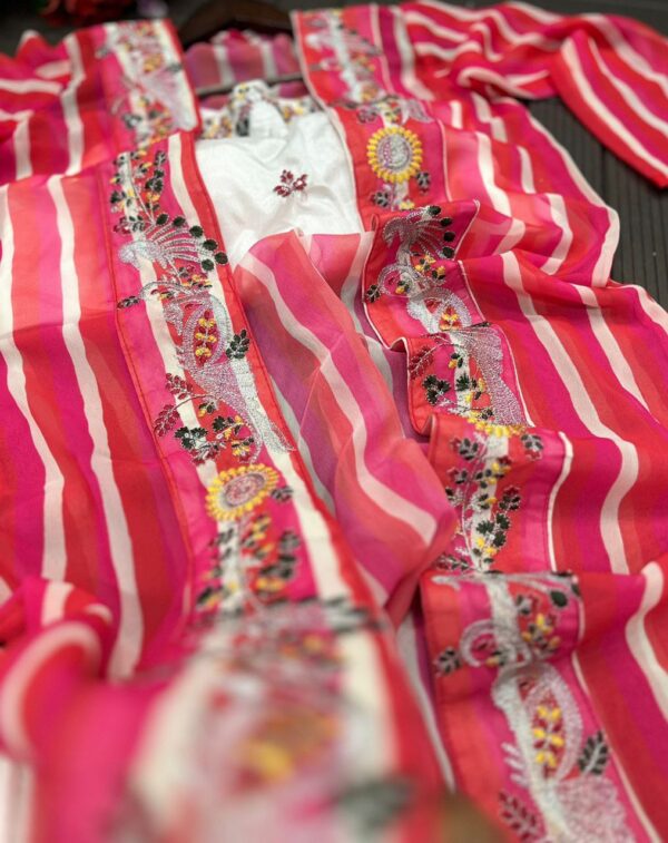 New Super Trending Party Wear Shrug And Plazzo - Image 4