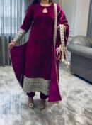 ĐĚSIGNER PARTY WEAR TOP AND  PANT WITH FANCY DUPPATA