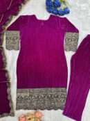 ĐĚSIGNER PARTY WEAR TOP AND  PANT WITH FANCY DUPPATA