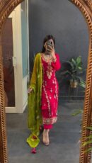 Party Wear Look Top-Dupatta and Fully Stiched Bottom