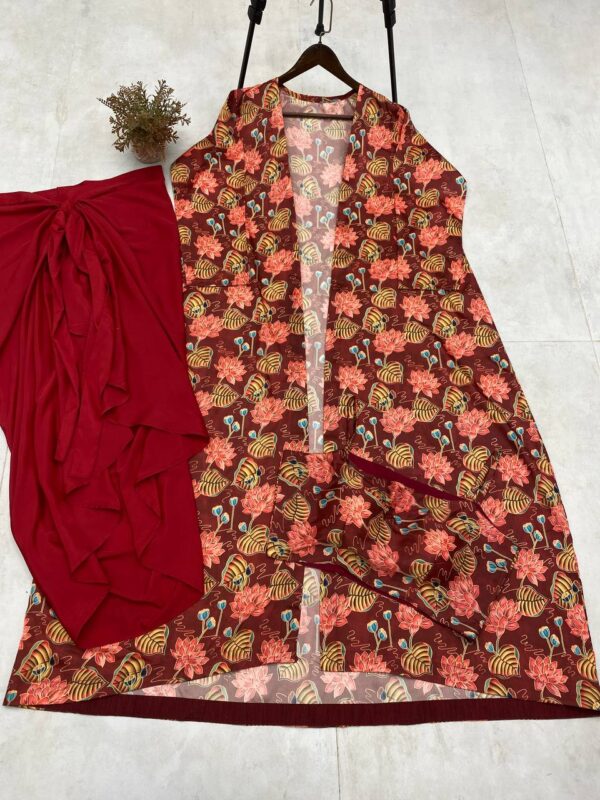 NEW THREE PIECE WESTERN OUTFIT FOR TRENDY WEDDING SEASON - Image 5