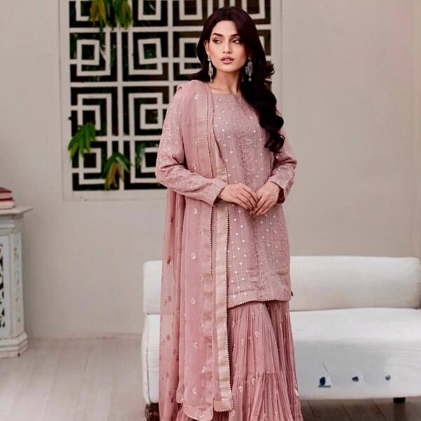 PREMIUM DESIGNER READYMADE TOP PLAZZO WITH DUPATTA - Image 4