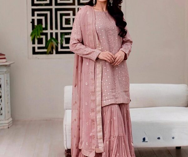 PREMIUM DESIGNER READYMADE TOP PLAZZO WITH DUPATTA