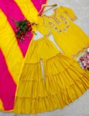 Top-Sarara and Dupatta Set Fully Stitched Ready To Wear