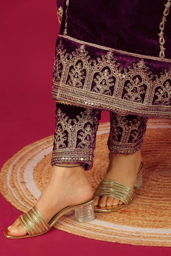 Party Wear Look Top-Dupatta and Fully Stiched Bottom - Image 4