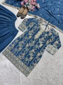 Pure Heavy Chinnon Silk Plazzo