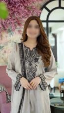 Party Wear Look Heavy Faux Georgette Top Bottom & Dupatta Set